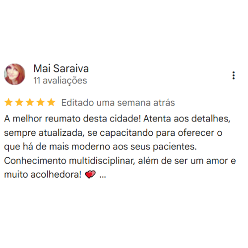 Depoimento Google Dra. Emanuela Pimenta